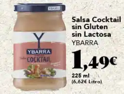 Gadis YBARRA Salsa Cocktail sin Gluten sin Lactosa oferta