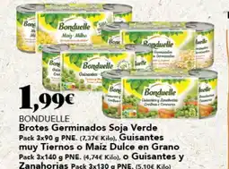 Gadis BONDUELLE Brotes Germinados Soja Verde oferta