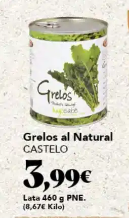 Gadis CASTELO Grelos al Natural oferta