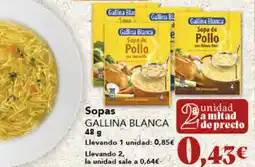 Gadis GALLINA BLANCA Sopas oferta
