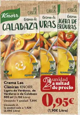 Gadis KNORR Crema Las Clásicas oferta