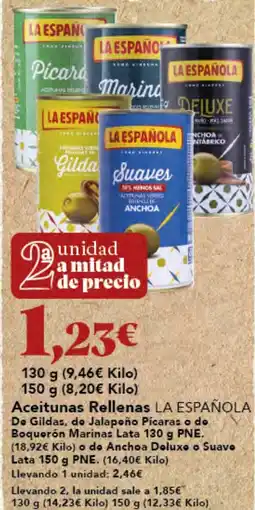Gadis LA ESPAÑOLA Aceitunas Rellenas oferta