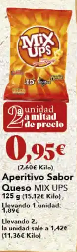 Gadis MIX UPS Aperitivo Sabor Queso oferta