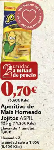 Gadis ASPIL Aperitivo de Maíz Horneado Jojitos oferta