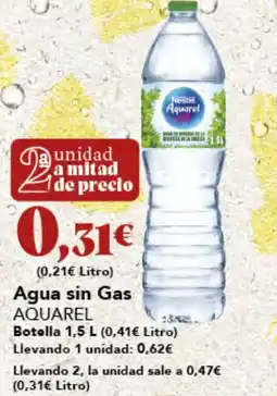 Gadis AQUAREL Agua sin Gas oferta