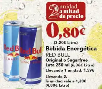 Gadis RED BULL Bull Bebida Energética oferta