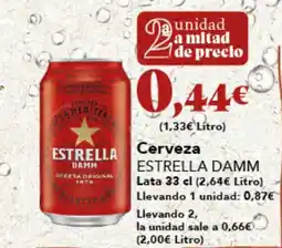 Gadis ESTRELLA DAMM Cerveza oferta
