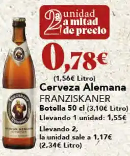 Gadis FRANZISKANER Cerveza Alemana oferta