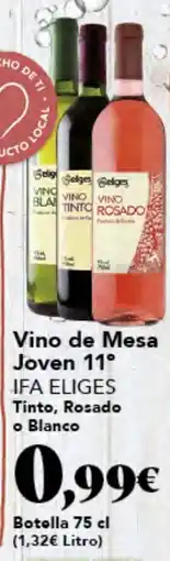 Gadis IFA ELIGES Vino de Mesa Joven 11° oferta