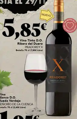 Gadis PRADOREY X Vino Tinto D.O. Ribera del Duero oferta