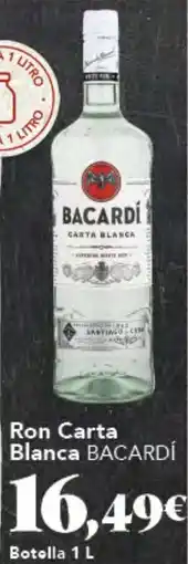 Gadis BACARDÍ Ron Carta Blanca oferta