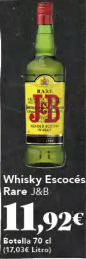 Gadis J&B Whisky Escocés Rare oferta