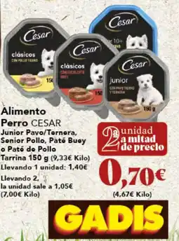 Gadis CESAR Alimento Perro oferta
