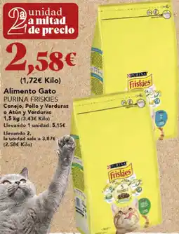Gadis PURINA FRISKIES Alimento Gato s oferta