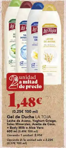 Gadis LA TOJA Gel de Ducha oferta