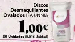 Gadis IFA UNNIA Desmaquillantes Ovalados oferta