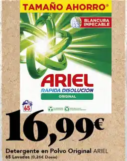 Gadis ARIEL Detergente en Polvo Original oferta