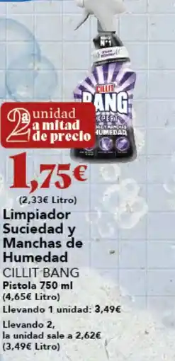 Gadis CILIT BANG Limpiador Suciedad y Manchas de Humedad oferta