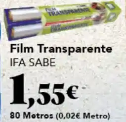 Gadis IFA SABE Film Transparente oferta