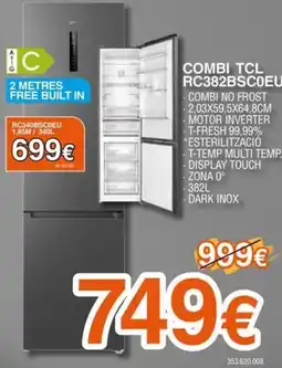Expert TCL Combi rc382bscoeu oferta