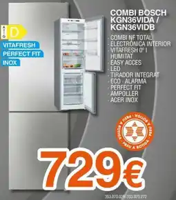 Expert BOSCH Combi kgn36vida/ kgn36vidb oferta