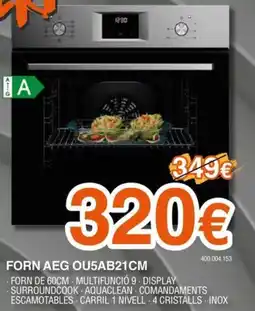 Expert AEG Forn ou5ab21cm oferta