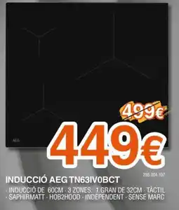 Expert AEG Inducció tn63iv0bct oferta