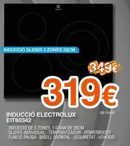 Expert ELECTROLUX Inducció eit60342 oferta