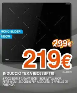 Expert TEKA Inducció ibc63bf110 oferta