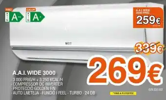 Expert WIDE A.A.I. 3000 oferta
