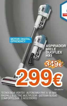 Expert MIELE Aspirador duoflex hx1 oferta