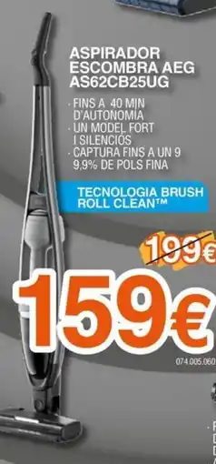 Expert AEG Aspirador escombra as62cb25ug oferta