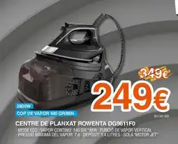 Expert ROWENTA Centre de planxat dg9611f0 oferta
