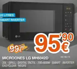 Expert LG Microones mh6042d oferta