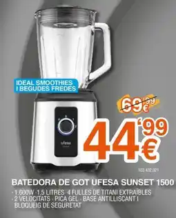Expert UFESA Batedora de got sunset 1500 oferta