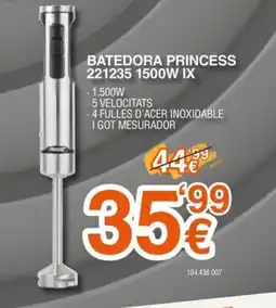 Expert PRINCESS Batedora 221235 1500w ix oferta