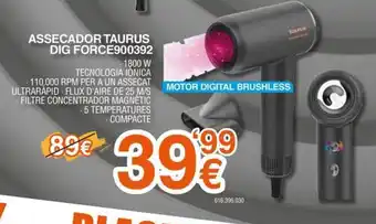 Expert TAURUS Assecador dig force900392 oferta