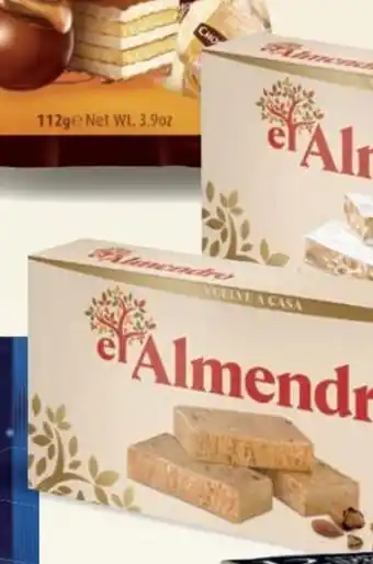 Alimerka El Almendro Turrón duro o blanco, calidad suprema, 250g oferta