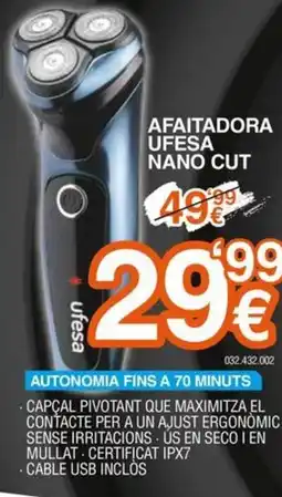Expert UFESA Afaitadora nano cut oferta