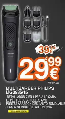 Expert PHILIPS Multibarber mg3935/15 oferta