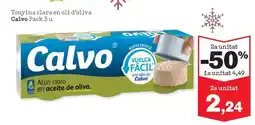 Sorli CALVO Tonyina clara en oli d'oliva oferta