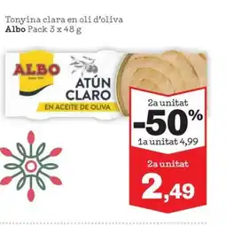 Sorli ALBO Tonyina clara en oli d'oliva oferta
