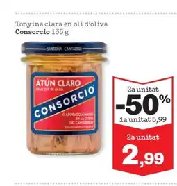 Sorli CONSORCIO Tonyina clara en oli d'oliva oferta