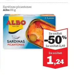 Sorli ALBO Sardines picantones oferta
