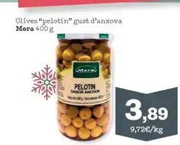 Sorli MERA Olives pelotín gust d'anxova oferta