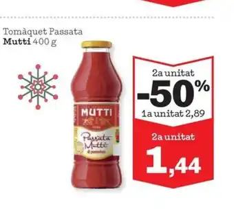 Sorli MUTTI Tomàquet Passata oferta