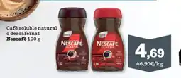 Sorli NESCAFÉ Cafè soluble natural o descafeïnat oferta