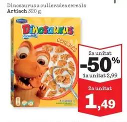 Sorli ARTIACH Dinosaurus a cullerades cereals oferta