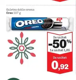 Sorli OREO Galetes doble crema oferta