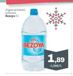 Sorli BEZOYA Aigua mineral natural oferta